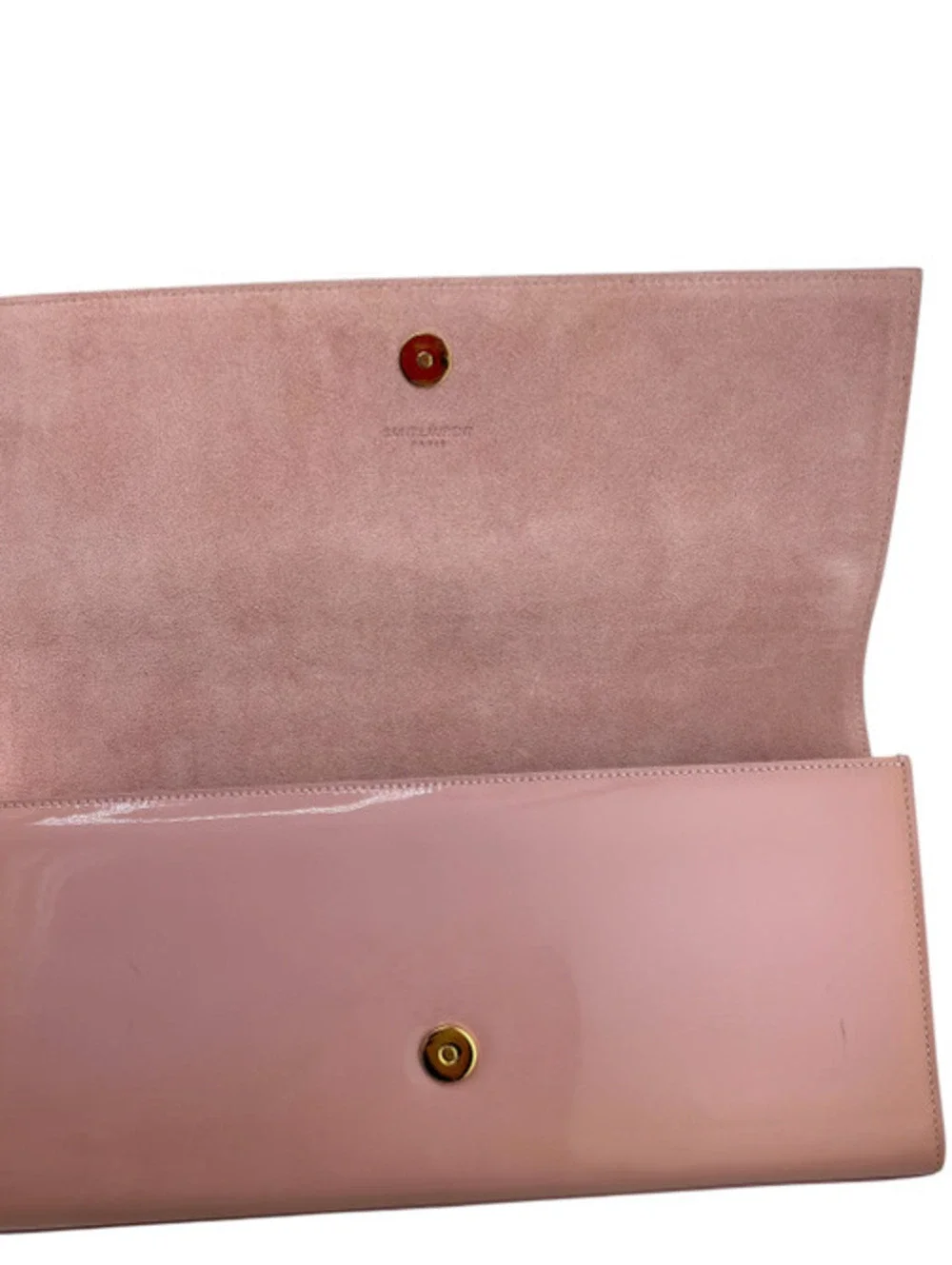 Saint Laurent Cassandre Pink Clutch